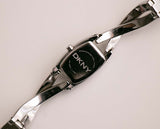 Sily-tone de luxe DKNY Quartz montre | Montres vintage pour les femmes