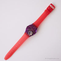 2001 Swatch GV116 Fleurs d'ocean Uhr | Vintage Pink Swatch Mann