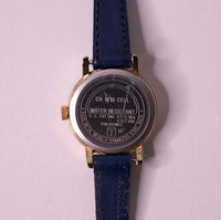 Aqua by Timex Indiglo Ladies يشاهد حزام ساعة جلدية زرقاء