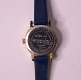 Aqua by Timex Indiglo Ladies يشاهد حزام ساعة جلدية زرقاء