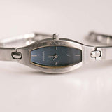 Tono d'argento vintage Fossil Orologio da donna | Dial blu Fossil F2 Tiny orologio