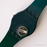 2004 Swatch GN716 Tiempo en azul reloj | Día y fecha vintage Swatch