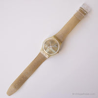 1996 Swatch GK216 GLITTER Watch | Vintage Gold-tone Swatch Gent