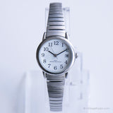 Vintage Datum Armbanduhr für Damen | Eleganter Edelstahl Uhr