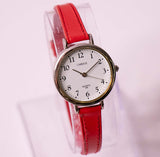 Vintage Silver-Tone Carriage by Timex Watch for Women