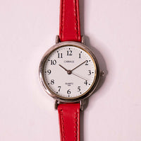 Vintage Silver-Tone Carriage by Timex Watch for Women