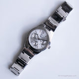 Ancien Timex Le luxe montre Pour les dames | Date d'argent montre pour elle