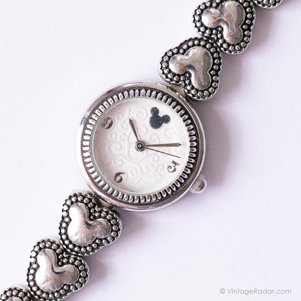 Ultra Small Seiko Mickey Mouse Dress Watch for Women 90s Vintage Radar Ultra Small Seiko Mickey Mouse Dress Watch for Women 90s Vintage Radar
