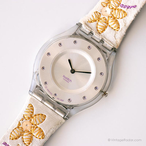 2008 Swatch SFK317 MADRE MIA Watch | Limited Edition Floral Swatch
