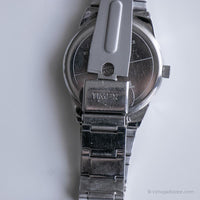 Vintage Timex Luxury Watch for Ladies | Silver-tone Date Watch for Her