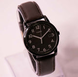 1990s Black Timex Indiglo Date Watch | Black Dial Timex Watch