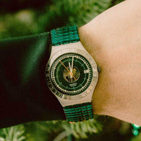 1995 Swatch YGS4001 IRISH WEEKEND Swatch Irony Big Watch