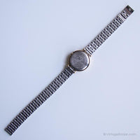 Dames vintage bicolore montre par Timex | Robe montre pour elle
