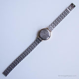 Damas de dos tonos vintage reloj por Timex | Vestir reloj para ella