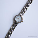 Vintage Damen Edelstahl Uhr | Kutsche durch Timex Quarz Uhr