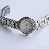 Vintage dames en acier inoxydable montre | Voiture par Timex Quartz montre