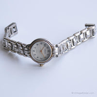 Damas vintage acero inoxidable reloj | Transporte por Timex Cuarzo reloj
