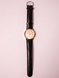 Vintage de los 90 Timex Cuarzo de tono de oro reloj para hombre y mujer