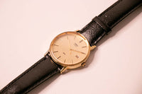 90er Jahre Vintage Timex Gold-Ton-Quarz Uhr Für Männer und Frauen