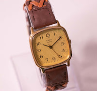 Oro vintage Timex Q cuarzo reloj | Timex Célula m reloj