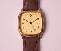Or vintage Timex Q Quartz montre | Timex M cellule montre