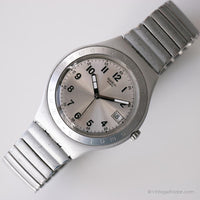 خمر 2003 Swatch YGS4014AG Frosty Spell Watch | فضة Swatch مفارقة