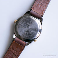 Vintage dos tonos Timex Indiglo Wallwatch | Cuarzo reloj para ella