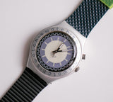1996 swatch المفارقة زيبة YGS9000 ساعة | 90s خمر سويسري swatch راقب