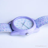 Morado vintage Timex reloj para damas | Vistoso Timex reloj