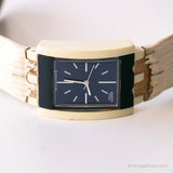Vintage 2002 Swatch Sufn102 no cruzes reloj | EXTRAÑO Swatch Rotación