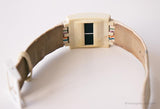 Vintage 2002 Swatch SUFN102 DON'T CROSS Watch | RARE Swatch Turnover