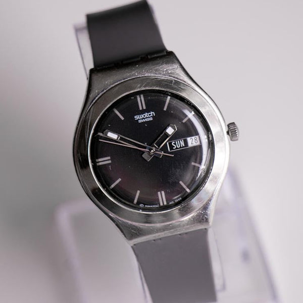 1999 Vintage swatch Irony Blackguard también YGS714G reloj