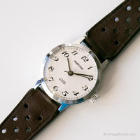 Tono plateado Pratina reloj para damas | Relojes raros alemán vintage