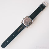 Fecha de Sicura vintage reloj | Mecánico de tonos de plata rectangulares reloj