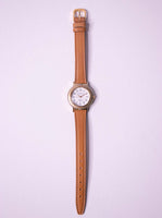 Small Gold Tone Carriage Indiglo Elegant Watch for Women