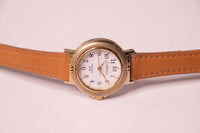 Kleiner goldener Tonkutsche Indiglo elegant Uhr für Frauen