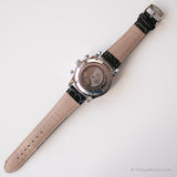 Ouyawei vintage chronograph Mécanique montre | Luxe noir montre