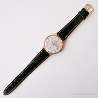 Vintage Cortebert Date Watch | Elegant Gold-tone Mechanical Watch
