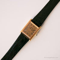 Dames élégantes montre par réal | Montre-bracelet mécanique de tons d'or vintage