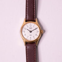 1990er Jahre winzig Timex Uhr für Frauen mit arabischen Ziffern
