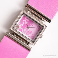 Vintage Pink Disney Watch for Her | Retro Tinker Bell Watch