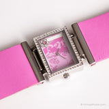 Rosa vintage Disney reloj para ella | Retro Tinker Bell reloj