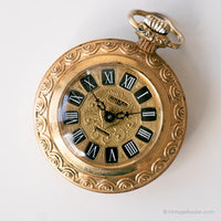 Antiguo Anker Medallón reloj | Bolsillo de oro reloj para ella