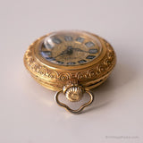 Antiguo Anker Medallón reloj | Bolsillo de oro reloj para ella