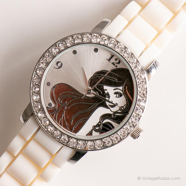Disney Tween The Little Mermaid Adventure Silver-tone Leather Watch —  Sports Jewelry Super Store