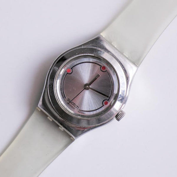 2003 Vintage swatch Ironie Lady Roten Lippen YSS161 Uhr | Schweizer Quarz