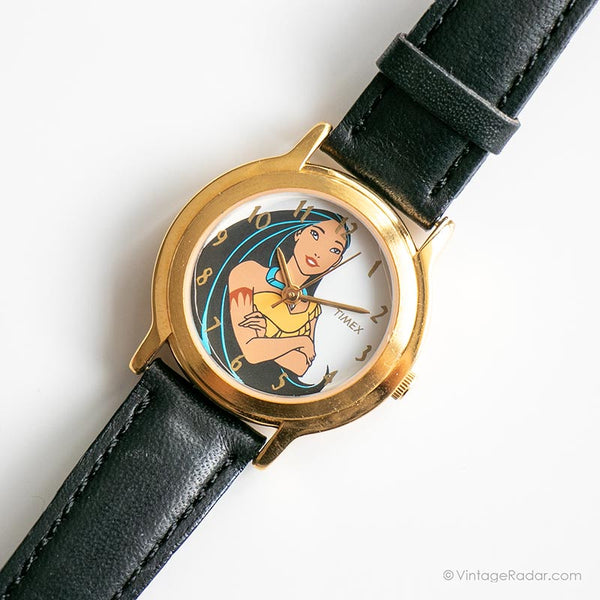 Vintage Pocahontas Uhr durch Disney | Sammlerfaktor Retro Uhr