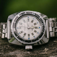 Vintage Trumpf Diver Uhr | 17 Juwelen Mechanische Stoßdämpfer Armbanduhr