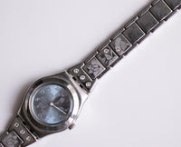 2006 swatch Ironie Blumenbox YSS222g Uhr | Blauer Lotus swatch Uhr