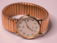 Vintage 90s Timex Quarzdatum Uhr | 1990er am besten Timex USA Uhren